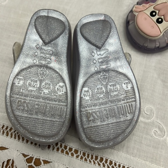 Lot of 2 Mini Melissa sandals size 5 - Picture 4 of 12
